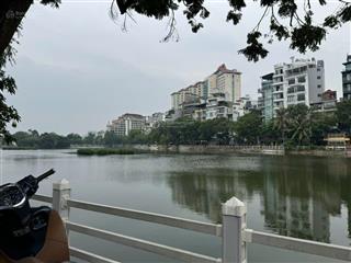 Nhà mp trúc bạch 135m2, mt 7m, vỉa hè rộng, 2 thoáng, view hồ, kinh doanh, sổ vuông giá 67.5 tỷ