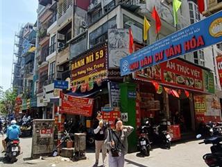 Bán nhà ngõ 59 chùa láng, đống đa, 55m2 x 7 tẫng, mặt tiền 3.2m, giá 24 tỷ.