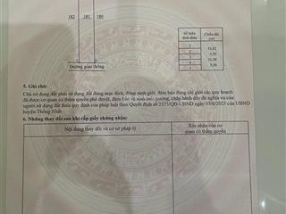 Bán đất dầu giây  ngân hàng hỗ trợ cho vay 400tr