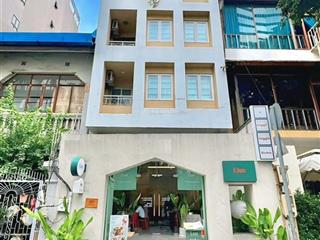 Bán tòa nhà 5 lầu mặt tiền đề thám p.cg q.1 dt 4.7 x 11m, 5 lầu