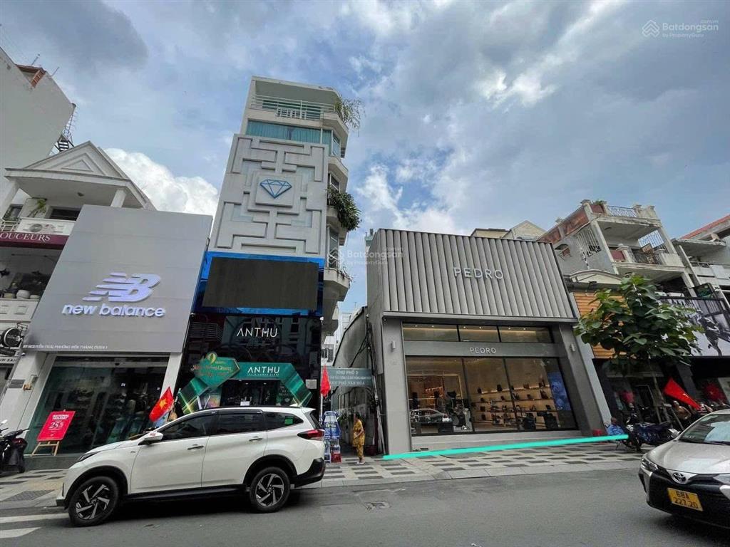 Bán tòa nhà 5 lầu mặt tiền đề thám p.cg q.1 dt 4.7 x 11m, 5 lầu