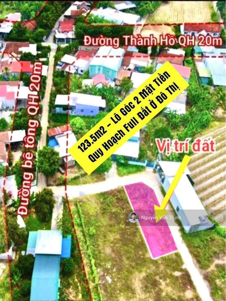 Lô góc diên phước đường ô tô 123,5m2 chỉ 800tr