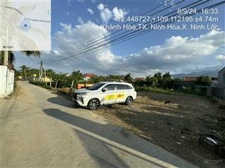 Chủ ngộp bank bán đất ninh lộc ninh hoà cách quốc lộ 1a 500m 282.6m2, giá 1.5 tỷ