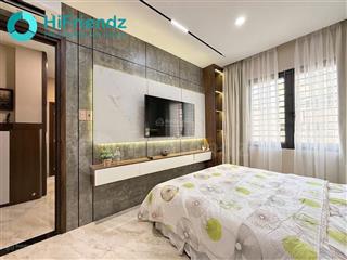 Đầu tháng 8 mình trống lại căn 1 phòng ngủ nội thất siêu đẹp ngay võ duy ninh nguyễn hữu cảnh