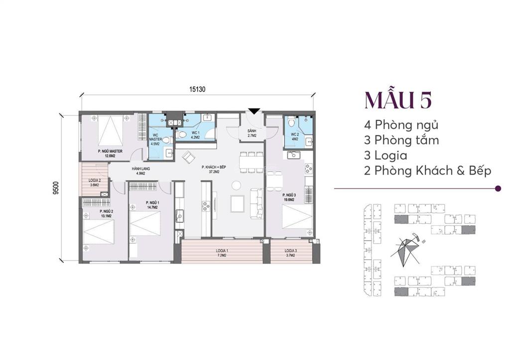 Cần bán căn 136m² 4pn the wisteria  đã có sổ  full nội thất về ở ngay giá 8.6 tỷ