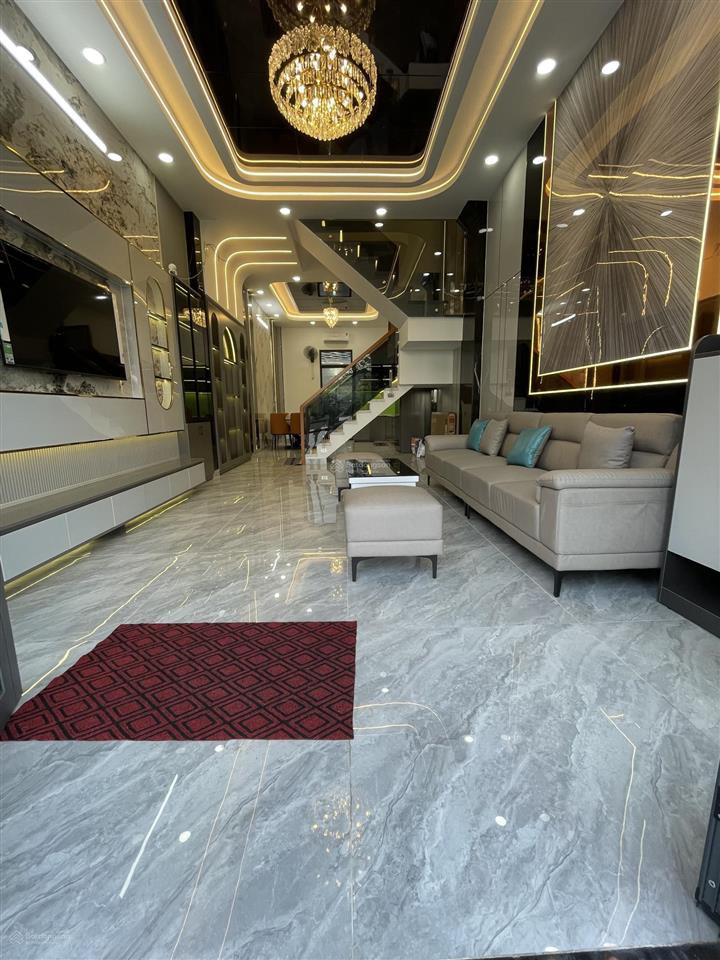 Bán căn nhà phố mỡi xây xong sổ hồng riêng hoàn công đầy đủ