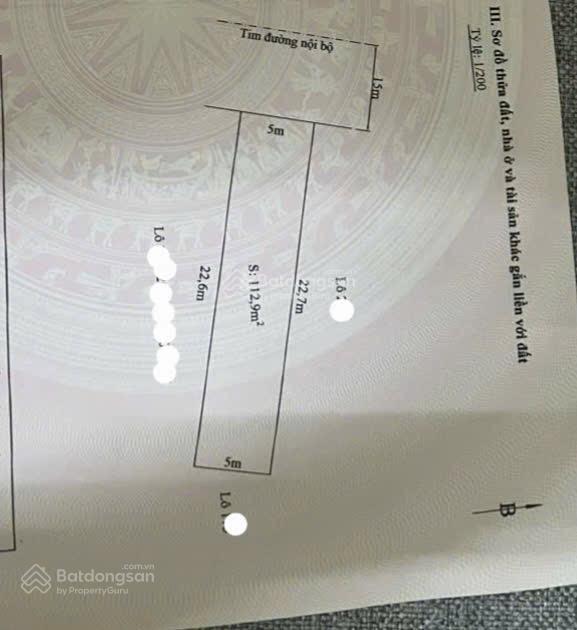 Bán đất đằng hải, 42 triệu / m2, 112.9m2 đẹp, nhiều tiện ích chỉ với