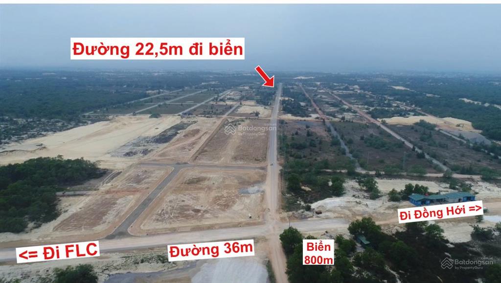 Cách biển chỉ 800m  rẻ chưa từng c  hạ tầng đồng bộ  dt 300  500 m2 full đất ở chỉ 5  6 tr/m2