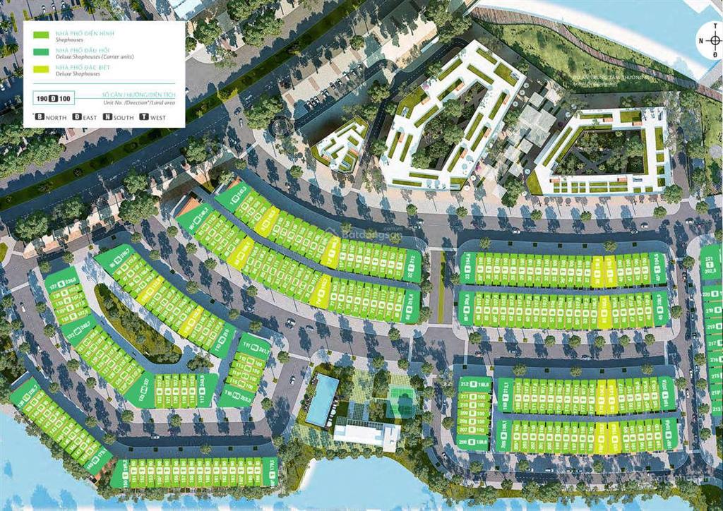 Bán nhà mặt phố thủy nguyên tại ecopark, xã phụng công, văn giang, 23.6 tỷ, 100m2, giá siêu hời