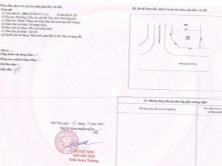 Chính chủ. bán đất lô góc 3 mặt tiền, lưng tựa ttmv, đối diện kcn, sát đường 47m, diện tích 222m2
