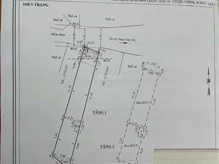 Bán nhà chính chủ lâu năm, khu vực vip của quận gò vấp, hẻm ô tô tới nhà.