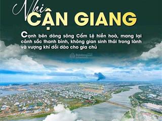 Bán đất nền sạch đẹp tại cồn dầu 15, 5,75 tỷ, 100m2, nhiều tiện ích