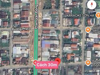 Mặt tiền diệu quang  cách phạm văn đồng chỉ 50m (giá đầu tư)