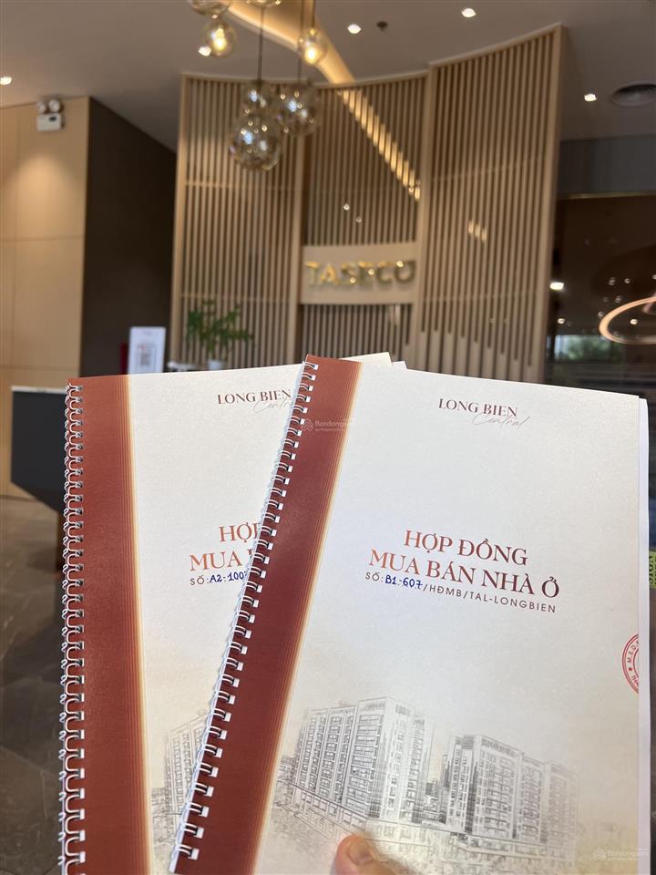 Giá bán trực tiếp từ cđt taseco  long biên central căn 2pn