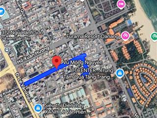 Bán cặp đất đường vũ mộng nguyên, ngũ hành sơn, đà nẵng giá cực tốt đầu tư