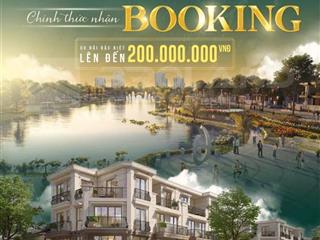 Nhận booking shophouse view hồ, nam long 2, ưu đãi lên đến 200 triệu cho khách hàng đăng ký sớm