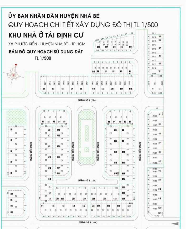 Bán đất sổ đỏ góc 2 mặt tiền khu dân cư lập phúc,lê văn lương,dt 6x20,9 . đg 16m . giá  8,5 tỷ