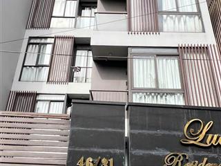 Bán chdv 46/31 nguyễn cửu vân, 9x18m, 1 lửng, 5 lầu, st, 20p, hđt 170tr/th, 49 tỷ