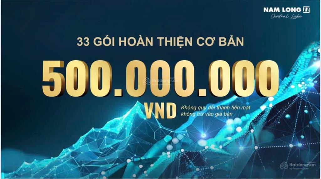 Mở bán shophouse nam long ii central lake, giá 8.1 tỷ ưu đãi 11% + 600 tr.  0933 443 ***