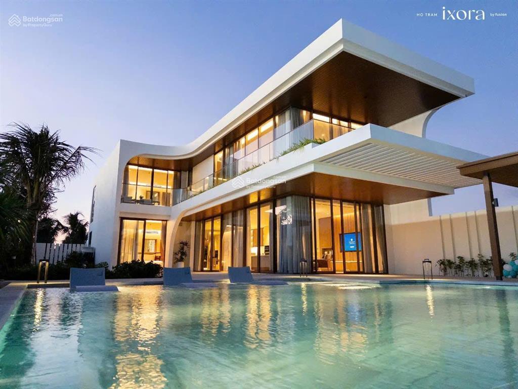 Biệt thự mặt tiền biển ixora 2 hồ tràm đầy đủ nội thất, lợi nhuận cho thuê hàng năm lên đến 2,5 tỷ