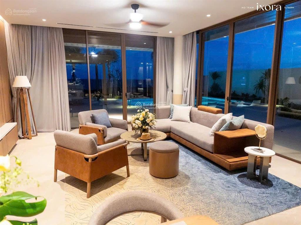 Biệt thự mặt tiền biển ixora 2 hồ tràm đầy đủ nội thất, lợi nhuận cho thuê hàng năm lên đến 2,5 tỷ