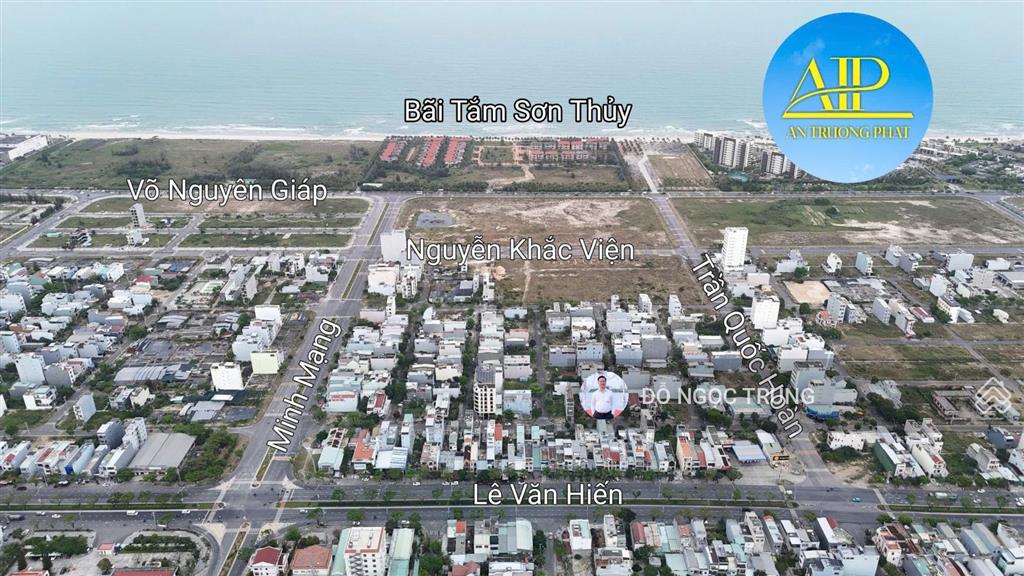 Bán đất đường trương văn hiến, hướng đông nam, đất sạch đẹp, gần công viên và bãi tắm sơn thuỷ.
