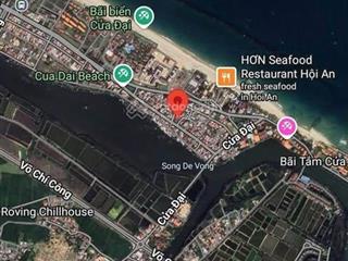 Cần bán lô đất biển hội an, 2mt trương minh hùng, mai an tiêm, sát biển