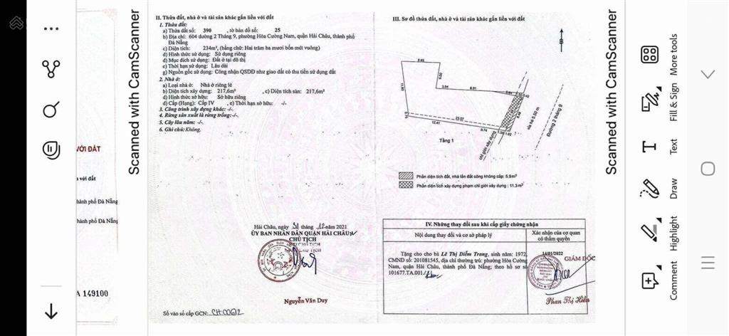 Bán siêu phẩm nhà mt 604 đường 2 tháng 9