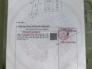 Bán nhanh 163m2 ngang 6x28m (có 108m2 thổ cư) mặt tiền đường nhựa 9m xã láng dài gần kdl hồ tràm