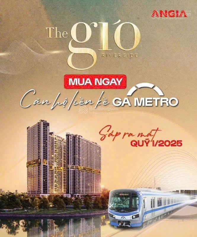 The gió riverside view sông đồng nai, căn 2pn2wc 65m2 45tr/m2/căn, ngân hàng hỗ trợ 0%ls, ck 8%