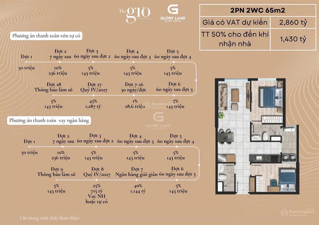 The gió riverside view sông đồng nai, căn 2pn2wc 65m2 45tr/m2/căn, ngân hàng hỗ trợ 0%ls, ck 8%
