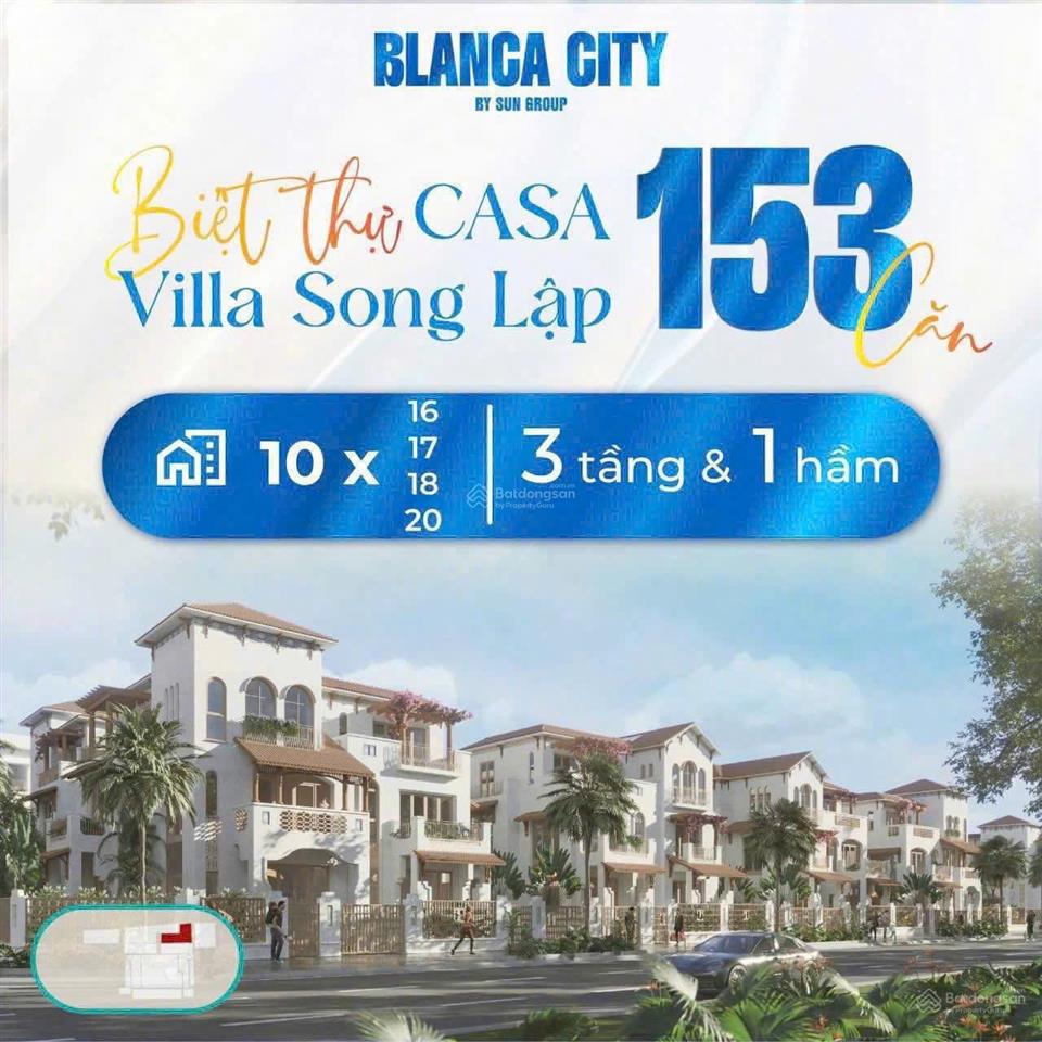 Suất nội bộ biệt thự song lập giá chỉ 20tỷ/căn  160m2, ck 10%, cđt hỗ trợ vay 0% lãi suất