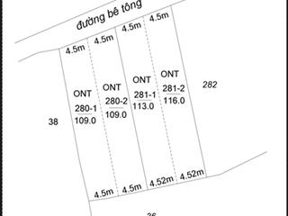 Bán đất tại đường cộng đồng, xã đại phước, nhơn trạch, đồng nai, giá siêu hời, 110m2