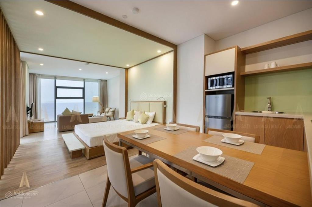 Fusion suites căn góc, giá thỏa thuận, 65m2, 2pn + 1wc, view biển trực diện cho thuê trên 20 tr/th