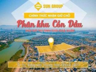 Nhận đặt chỗ đất nền cồn dầu hoà xuân chỉ 50tr/ vị trí