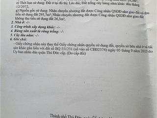 Bán nhà 322m ngang 7m giá 19.1 tỷ phường bình chiều giá tốt