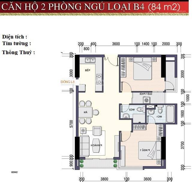 Bán cc petroland q2, giá thỏa thuận 2pn, 2wc 0902 454 ***