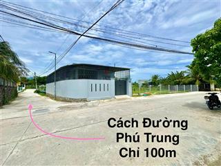 Bán lô đất phú trung, vĩnh thạnh ô tô tận nơi giá chỉ 1 tỷ 450
