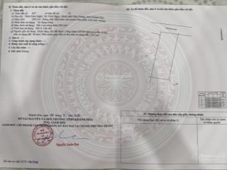 Đất cực đẹp đường vũ ngọc nhạ  hòn nghê 2, vĩnh ngọc, nha trang  269,1m2 ngang 10m  giá 18tr/m2