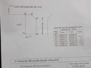 Lô góc đất biệt thự kđt bắc vĩnh hải, vĩnh hoà, nha trang  246,7 m2  giá 56 triệu/m2