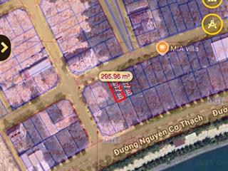 Bán lô biệt thự đường xuân thuỷ, kđt vĩnh hoà, nha trang  303,4m2 ngang 10m  giá chỉ 59 triệu/m2