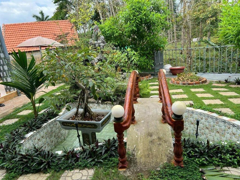 Siêu phẩm nghỉ dưỡng 2.156m² homestay + hồ câu + suối bao quanh giá chỉ 7 tỷ