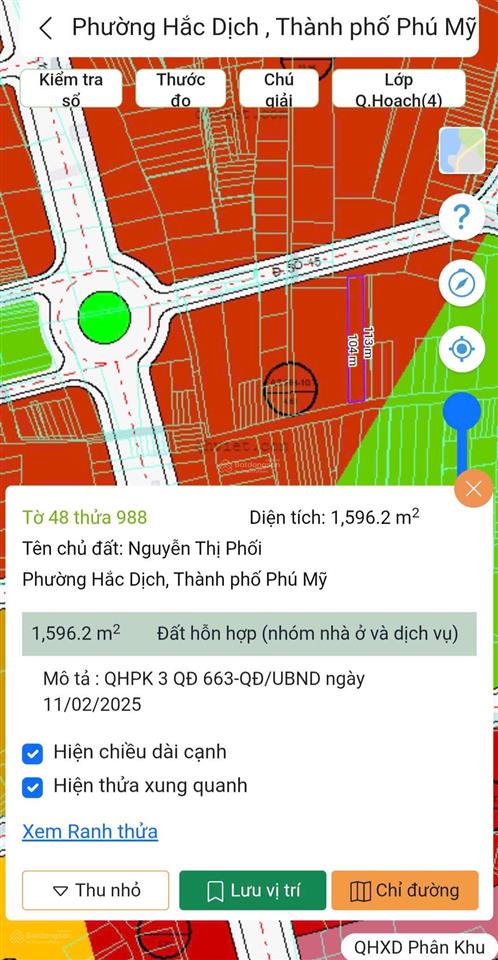 Bán siêu phẩm đất sào trung tâm hắc dịch, phú mỹ