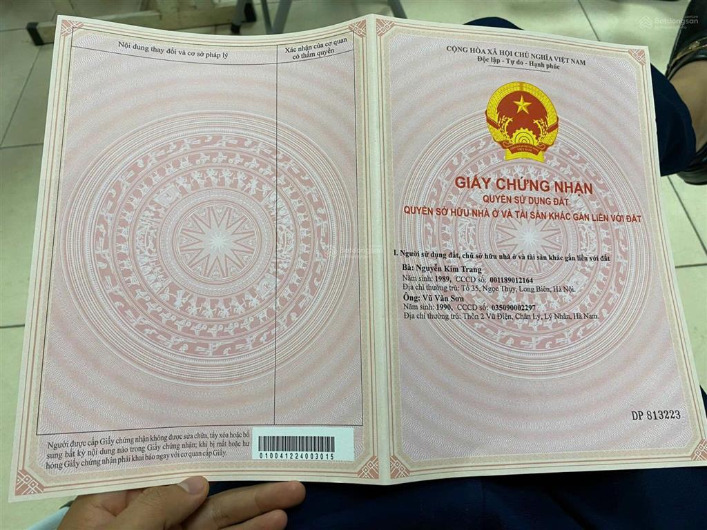 Bán đất tại xã quang tiến, sóc sơn, hà nội, 46m2, giá thỏa thuận, mặt tiền 4.5m, ngõ 3.2m, hot!