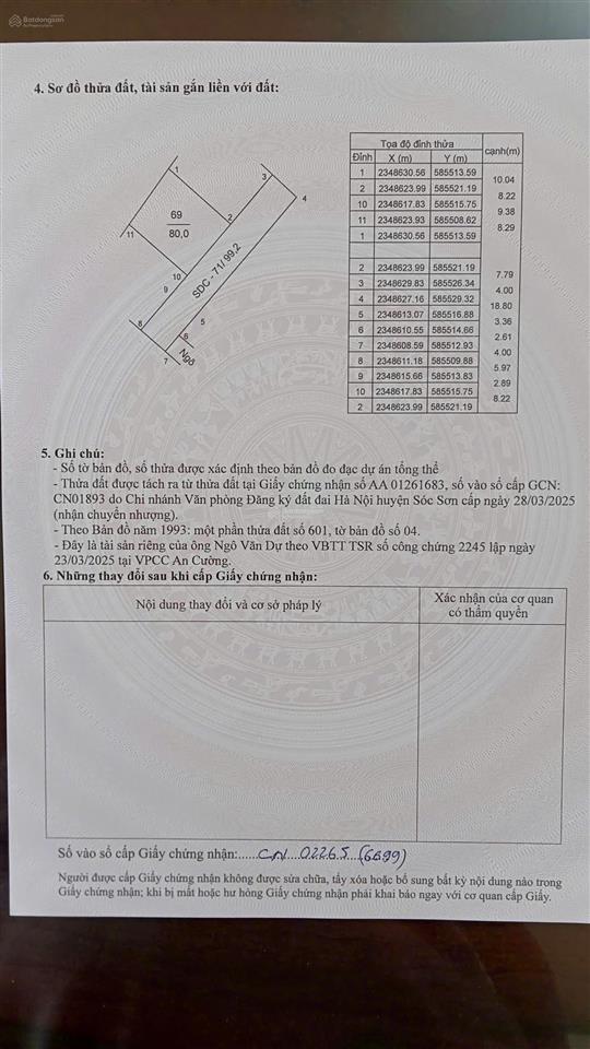 Bán đất đẹp tại hoàng dương, mai đình, sóc sơn, hà nội