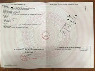 Cần bán nhanh 2 lô đất liền kề nhau phường phú tân thủ dầu một nay là phường bình dương tphcm
