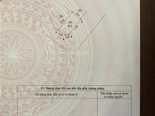 Cần bán lô góc giá hơn 2 tỷ tại phú cát, diện tích 85,6m2 full thổ cư. chính chủ