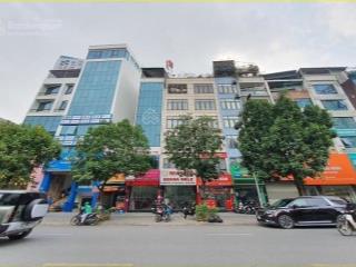 [khúc thừa dụ] mặt phố 65 tỷ  toà nhà 102m2  8 tầng (1hầm + 7 nổi)  qh ổn định  kinh doanh