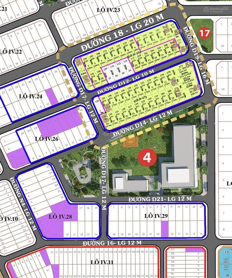 Bán lô đất sổ hồng riêng kđt đông tăng long (tự xây dựng)