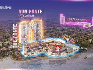 Chủ đầu tư sun group mở bán 12 căn biệt thự và 41 căn townhouse thấp tầng, sát cầu rồng 200 mét